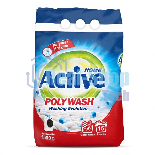 Стиральный порошок автомат Active Poly Wash, 1.5 кг (511701037)