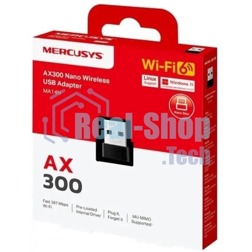 Nano Wi-Fi USB-адаптер Mercusys MA14N
