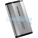 Внешний SSD ADATA SD810, 4Tb, USB 3.2 Gen 2x2 Type-C, R/W 2000/2000, серебристый