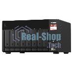 Сетевое хранилище без дисков SMB QNAP TS-873A-8G NAS, 8 trays 3,5