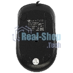Мышь проводная Oklick 310M черный/красный, 2400 dpi, USB, кнопки - 4
