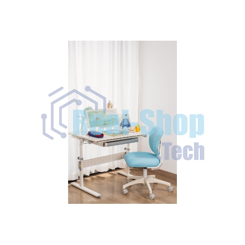 Кресло Cactus CS-CHR-3594BL голубой, ткань, 75 кг, механизм качания