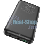 Портативный аккумулятор Hoco J102 Cool figure 10000mAh QC3.0/PD3.0 20W 3A USB-A/USB-C черный
