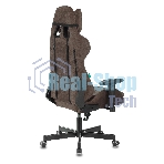 Кресло Бюрократ VIKING KNIGHT LT10 FABRIC коричневый, ткань, 120 кг, механизм качания