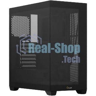 Компьютерный корпус Ocypus Gamma C72 BK ATX/win/black/no PSU/Tempered Glass