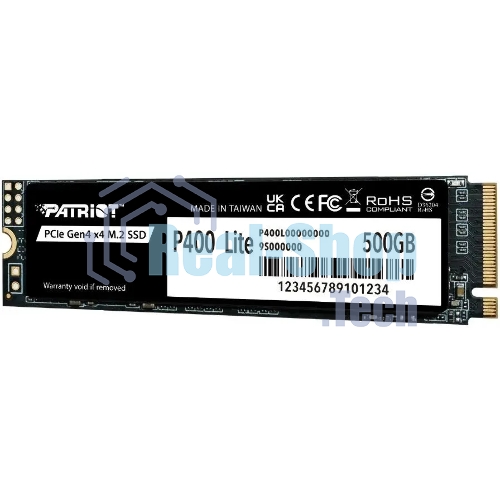 Накопитель SSD Patriot P400 Lite 500Gb (P400LP500GM28H)
