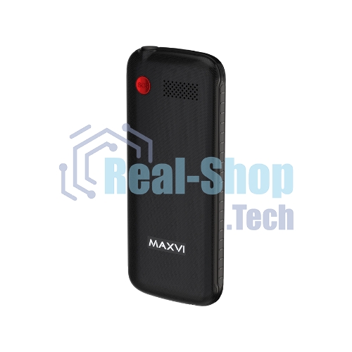 Мобильный телефон Maxvi RT-04 + док-станция, черный