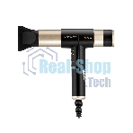 Фен-мультистайлер BRAYER BR3308 черный/золотистый, 2000 Вт, 25/32 мм