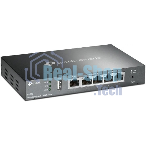 Роутер TP-Link SafeStream ER605 10/100/1000BASE-TX черный
