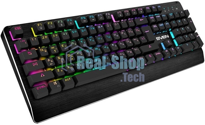 Клавиатура SVEN KB-G9700 проводная, USB Type-A, чёрный