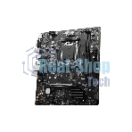 Материнская плата MSI PRO B650M-B, AM5, AMD B650, 2xDDR5, 4xSATA, 1xM.2, 1xPCI-E 4.0 x16, 1xPCI-E 4.0 x1, 1xHDMI, 1xVGA, 1x2.5Gb LAN, 2xUSB 2.0, 4xUSB 3.2 Gen 1, 3x3.5 мм, 7.1, Micro-ATX
