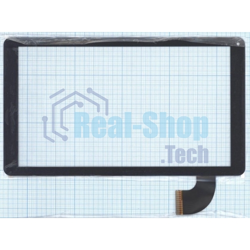 Сенсорное стекло (тачскрин) HOTATOUCH C145254K1 DRFPC391T-V02, черное