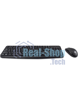 Комплект клавиатура+мышь Oklick S603 проводной, USB, 1200 DPI, чёрный