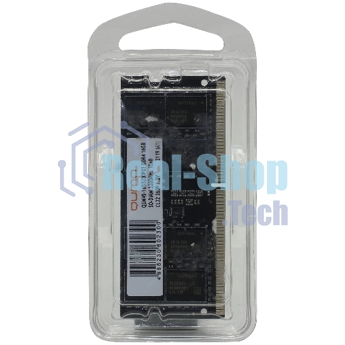 Оперативная память Qumo, DDR4, 16GB (1x16GB), 3200MHz, CL22, SO-DIMM