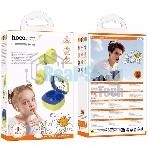 Наушники TWS Hoco EW111 Friendly желтый, внутриканальные, Bluetooth, до 4 ч