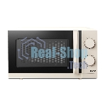 Микроволновая печь Centek CT-1571 бежевый, 20 л, 700 Вт, переключатели - поворотный механизм