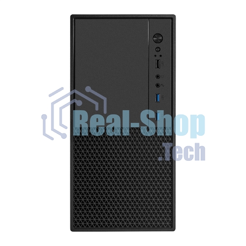 Компьютерный корпус Minitower ExeGate BAA-308MU2-AAA450 (mATX, БП AAA450 с вент. 8см, 1хUSB+2хUSB 3.0, HD Audio, черный)