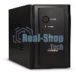 Источник бесперебойного питания ExeGate EP212518RUS Power Back UNB-1000 1000VA, черный, 4 евророзетки