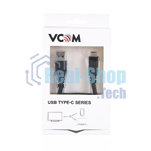 Кабель-адаптер USB 3.1 Type-Cm to USB 3.0 Am, 1 м VCOM CU401