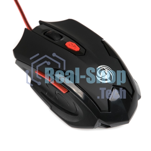 Мышь проводная Dialog Gan-Kata MGK-10U черный, 2400 dpi, USB, кнопки - 6