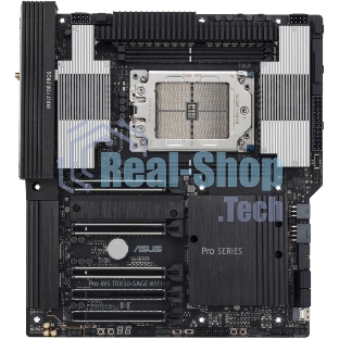 Материнская плата ASUS Pro WS TRX50-SAGE WIFI, sTR5, AMD TRX50, 4xDDR5, 4xSATA, 3xM.2, 1xSlimSAS, 1xPCI-E 5.0 x8, 1xPCI-E 4.0 x16, 1xPCI-E 4.0 x4, 2x 10Gb LAN, 2xUSB-A 2.0, 6xUSB-A 3.2 Gen 2, 1xUSB-C 3.2 Gen 2x2, 2x3.5 мм, 5.1, E-ATX