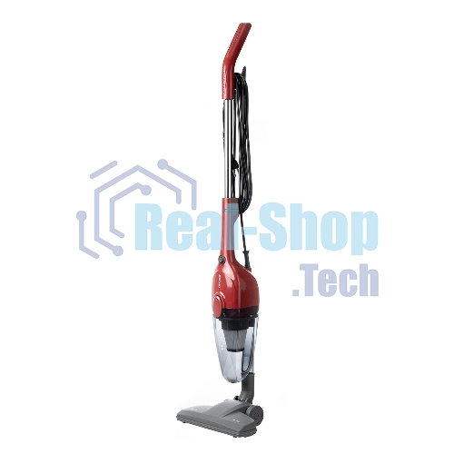 Пылесос вертикальный Centek CT-2565 красный, питание от сети, 200 Вт, уборка сухая, пылесборник 1.2 л