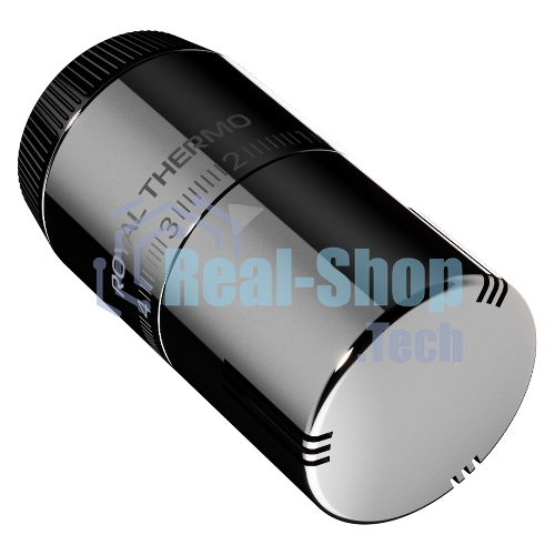 Термоголовка жидкостная Royal Thermo Design М30х1,5 (хром)