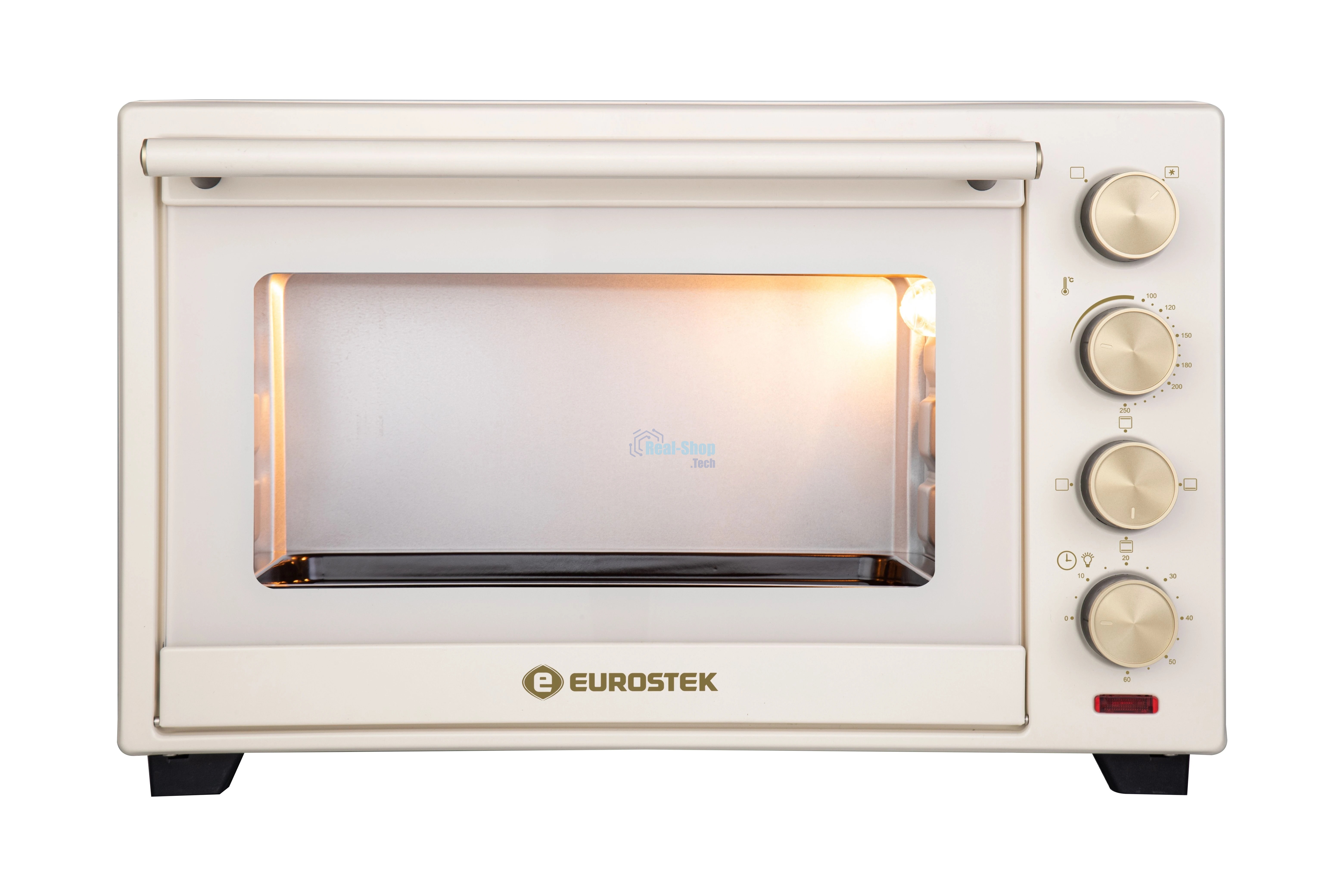 Печь электрическая Eurostek EEO-4203C (42 л, 1600 Вт, Кремовый)