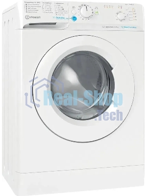 Стиральная машина Indesit BWSB 61051 WWV белый, загрузка фронтальная 6 кг, 1000 об/мин., класс: А
