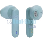 Наушники TWS JBL Wave Flex мятный, вкладыши, Bluetooth, быстрая зарядка, до 8 ч