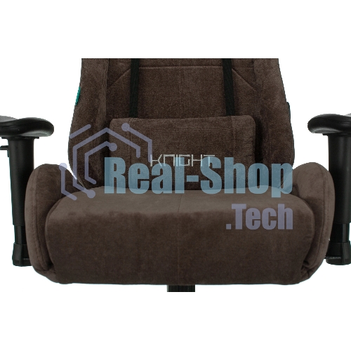 Кресло Бюрократ VIKING KNIGHT LT10 FABRIC коричневый, ткань, 120 кг, механизм качания