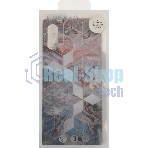 Чехол (клип-кейс) Gresso Meridian, для Samsung Galaxy A02, золотистый/синий gr17aaae8918