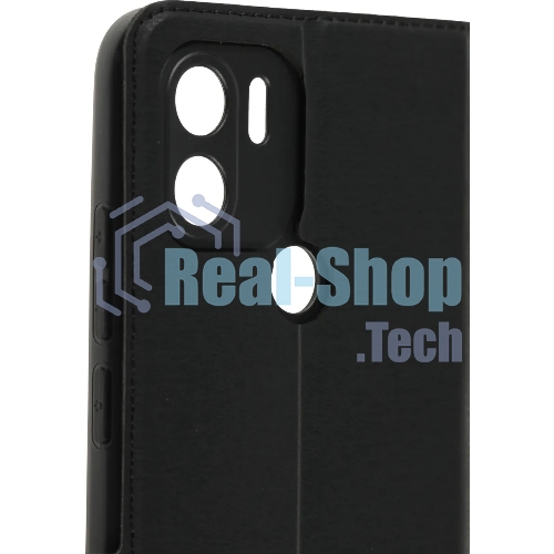 Чехол (флип-кейс) BoraSCO для Xiaomi Poco C51 Book Case черный (72199)