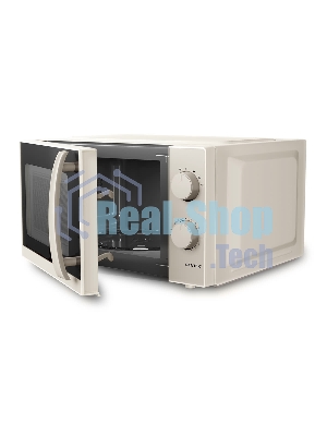 Микроволновая печь Centek CT-1571 бежевый, 20 л, 700 Вт, переключатели - поворотный механизм