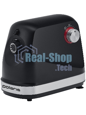 Мясорубка электрическая Polaris PMG 2582 черный, 2500 Вт, 2.7 кг/мин, реверс, защита от перегрузки, металлический лоток, насадки - 5