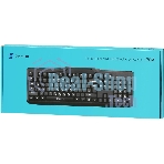 Клавиатура Oklick 170M проводная, USB Type-A, чёрный