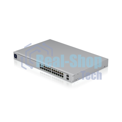 Коммутатор 24PORT 1000M 2SFP POE USW-PRO-24-POE Ubiquiti