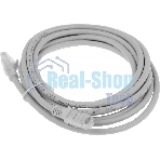 Патч-корд Premier PP6U-3M 10000Гбит/с UTP 4 пары cat.6 CCA molded 3м серый RJ-45 (m)-RJ-45 (m)