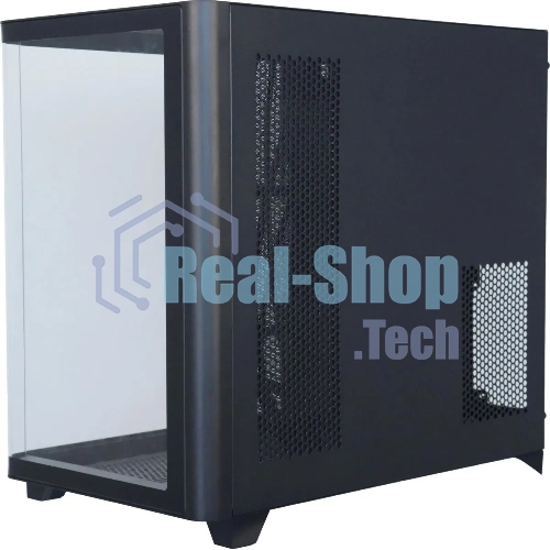 Компьютерный корпус Accord ACC-R7AB черный без БП ATX 2xUSB3.0 1xUSB3.1 audio