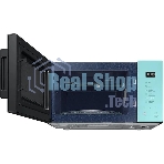 Микроволновая печь Samsung MG23T5018AN/BW голубой, 23 л, 800 Вт, переключатели - сенсор