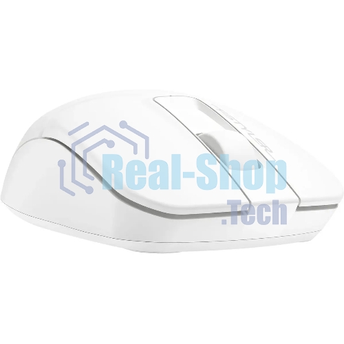 Мышь беспроводная A4Tech Fstyler FB12S белый, 1200 dpi, радиоканал, Bluetooth, USB, кнопки - 2