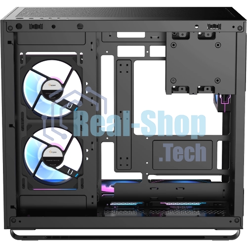 Компьютерный корпус Ocypus Iota C70 BK ARGB ATX/win/black/6 ARGB fans/no PSU/Tempered Glass