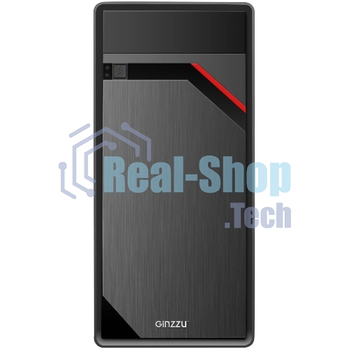 Компьютерный корпус Ginzzu D180 2хUSB 2.0,AU w/o PSU