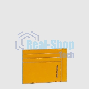 Картхолдер Piquadro Blue Square PP2762B2R/G шафрановый, натуральная кожа