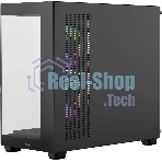 Корпус Ocypus Gamma C52 BK ARGB, Mini-Tower, чёрный, 3 x 120 мм