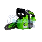 Цепная пила аккумуляторная GreenWorks G24CS25K4, 24V, 25 см, c АКБ 4Ач и ЗУ (2007707UB)