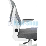 Кресло Бюрократ ASTER N-W TW-04 Neo Grey темно-серый, сетка/ткань, 120 кг, механизм качания