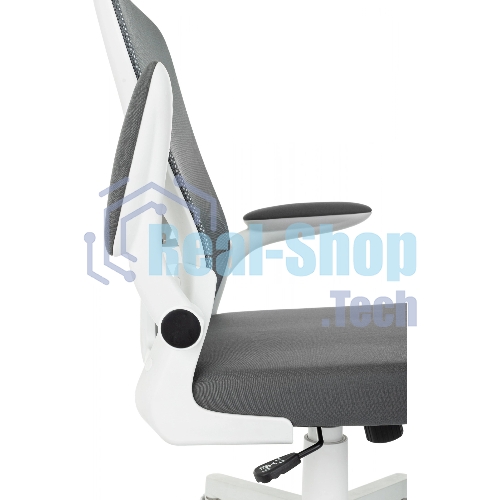 Кресло Бюрократ ASTER N-W TW-04 Neo Grey темно-серый, сетка/ткань, 120 кг, механизм качания
