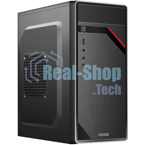Компьютерный корпус Ginzzu D180 2хUSB 2.0,AU w/o PSU