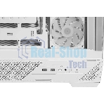 Компьютерный корпус MSI MAG PANO 130R PZ White 2xUSB 3.2 Gen 1, 1xUSB 3.2 Gen2 Type-C, 3x120мм ARGB Reverse Blade Fan, 1x120мм ARGB Fan, 1 to 3 Fan PWM Splitter, Tempered Glass Window